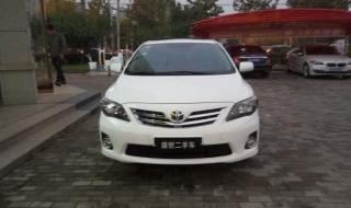 丰田卡罗拉1.6手动